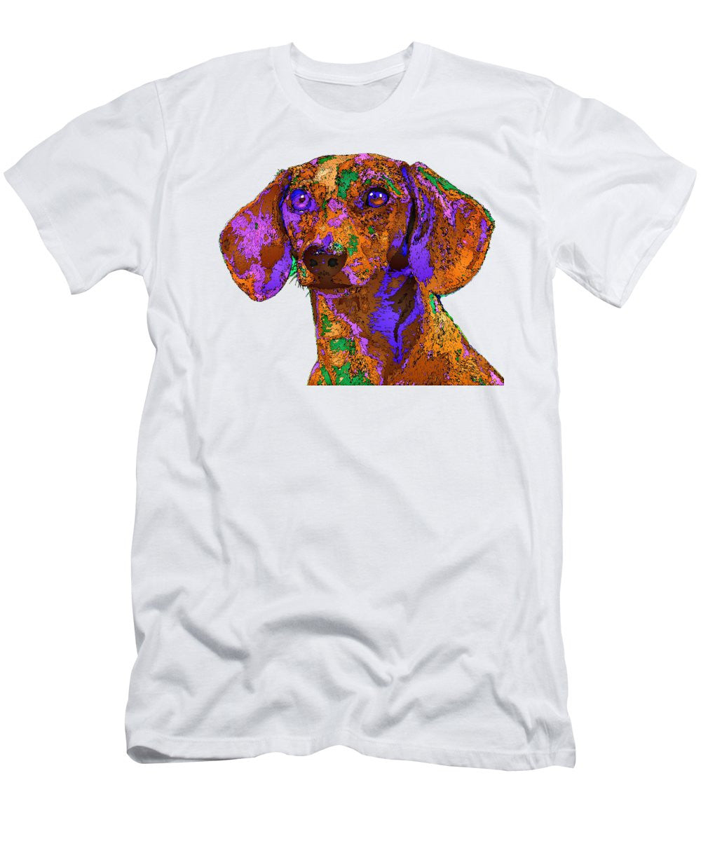 Men's T-Shirt (Slim Fit) - Chloe. Pet Series