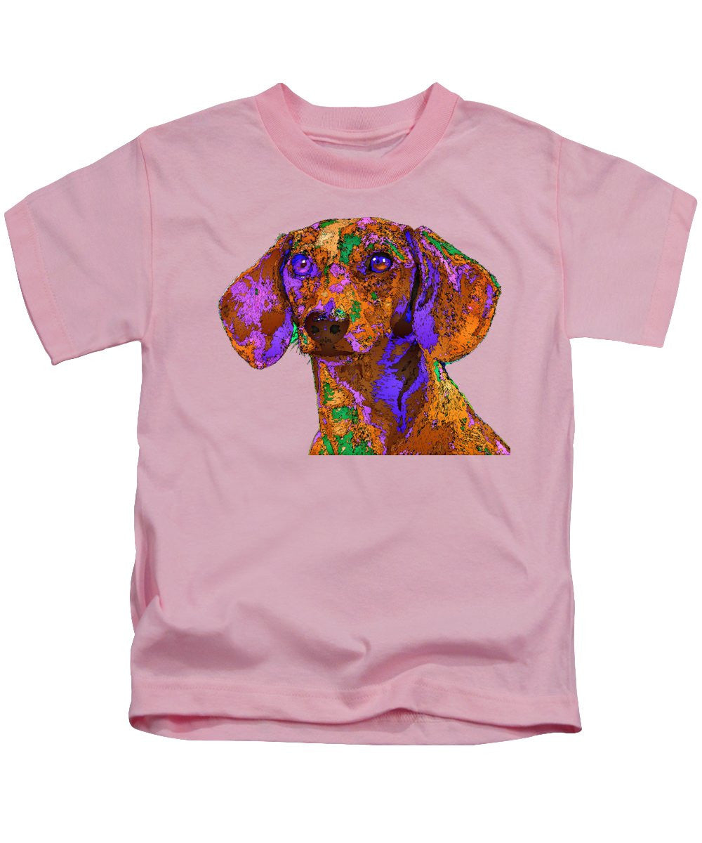 T-shirt pour enfant - Chloé. Série Pet