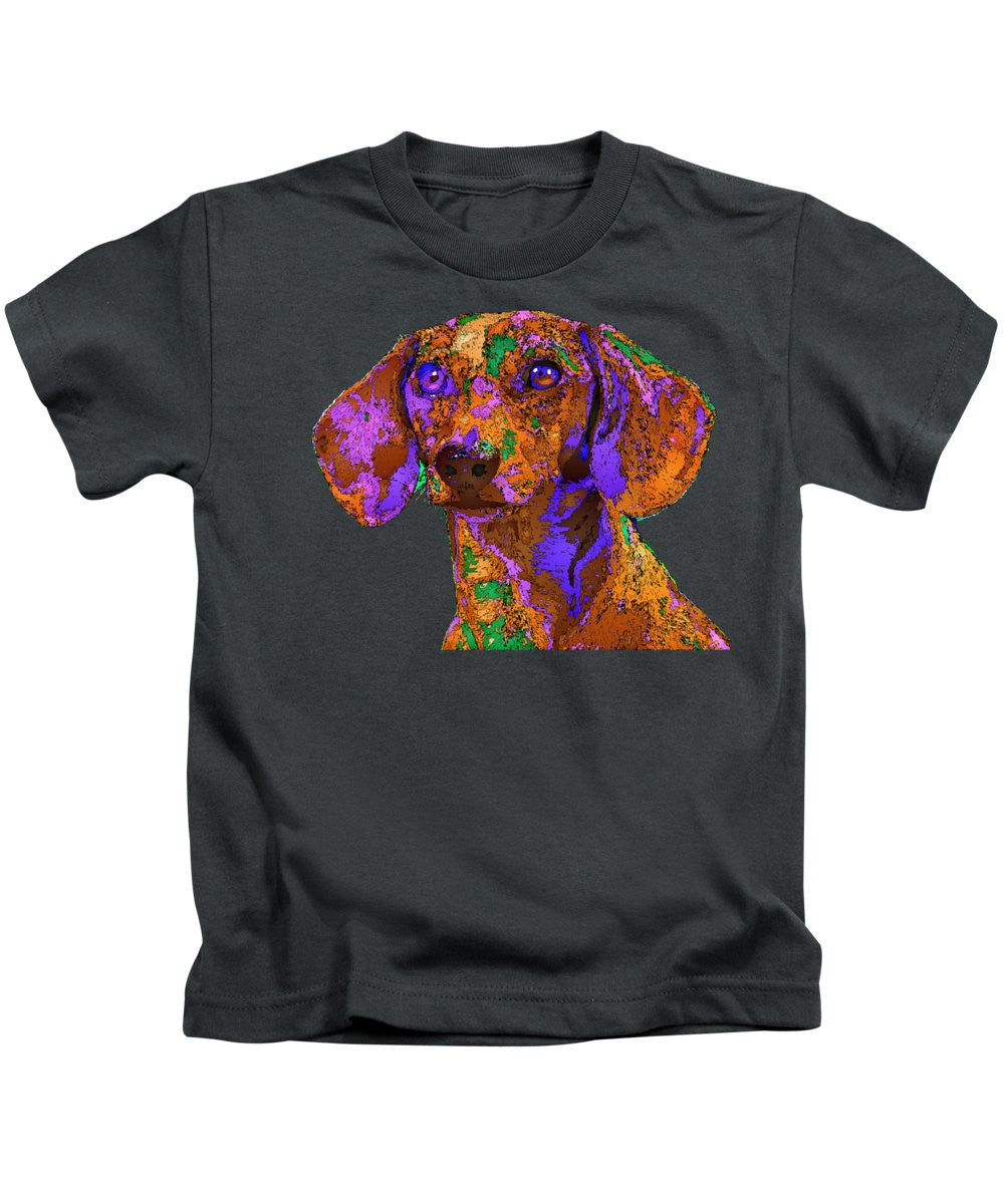 T-shirt pour enfant - Chloé. Série Pet