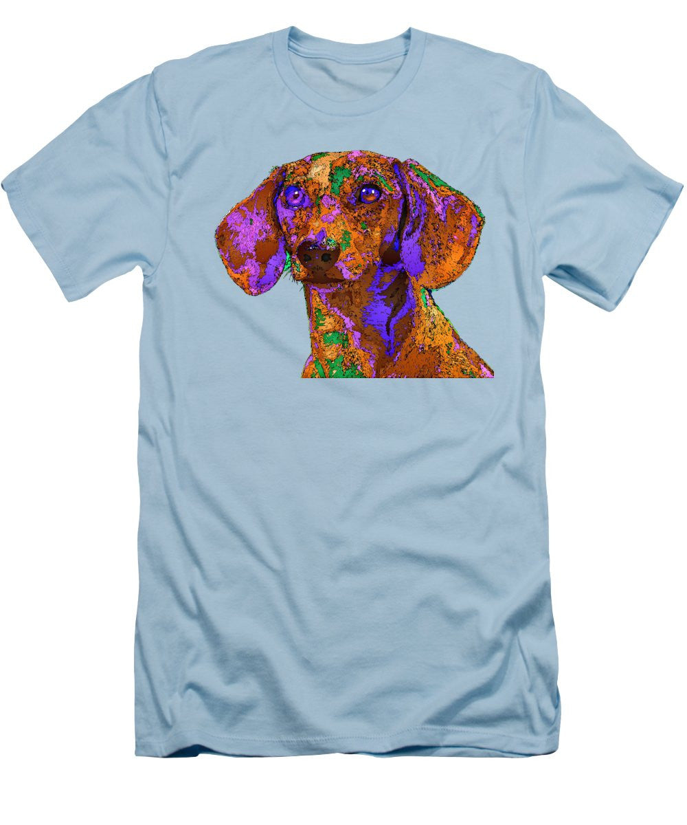 Men's T-Shirt (Slim Fit) - Chloe. Pet Series