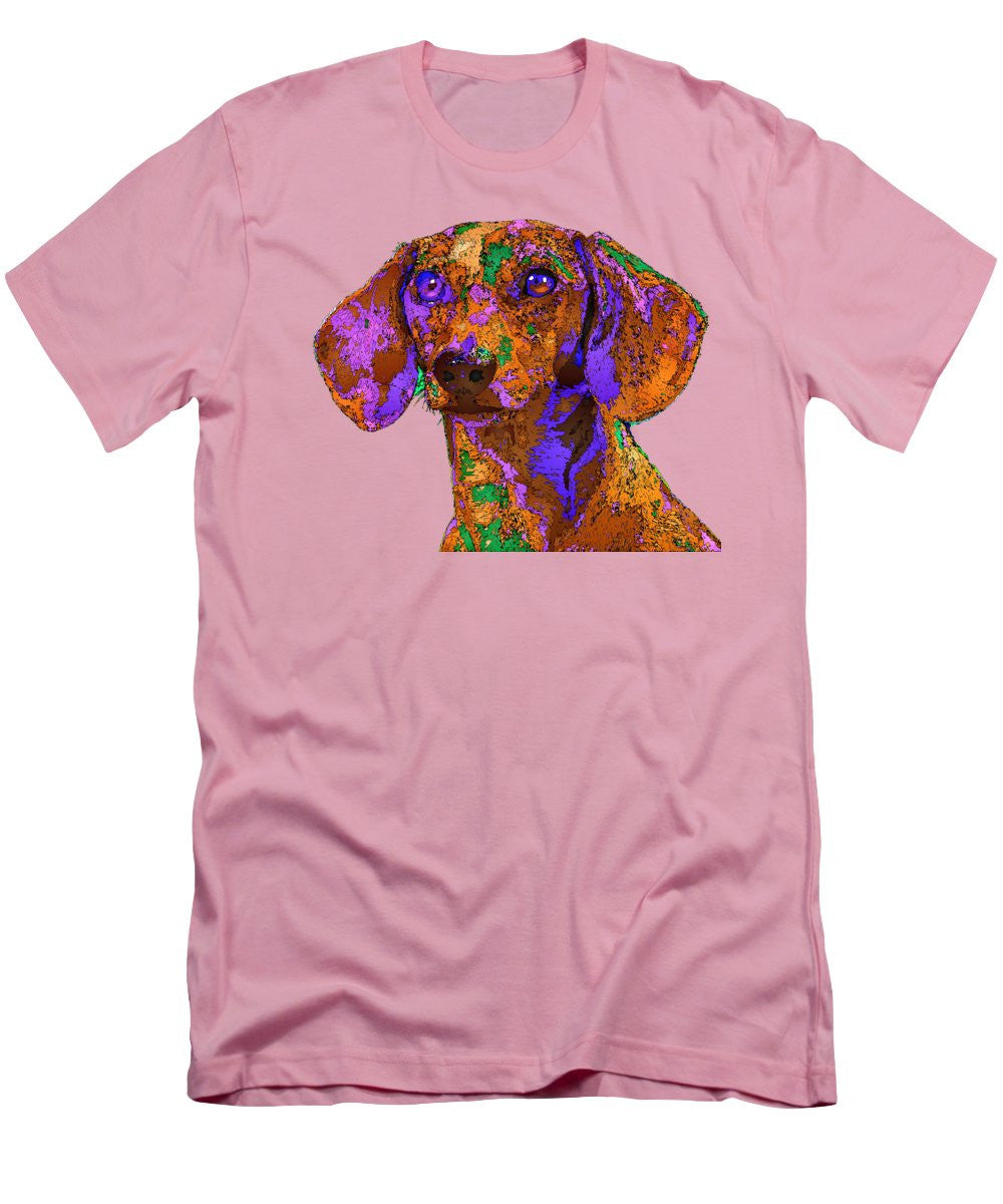 Men's T-Shirt (Slim Fit) - Chloe. Pet Series