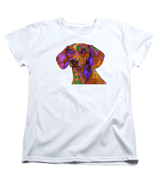 Women's T-Shirt (Standard Cut) - Chloe. Pet Series