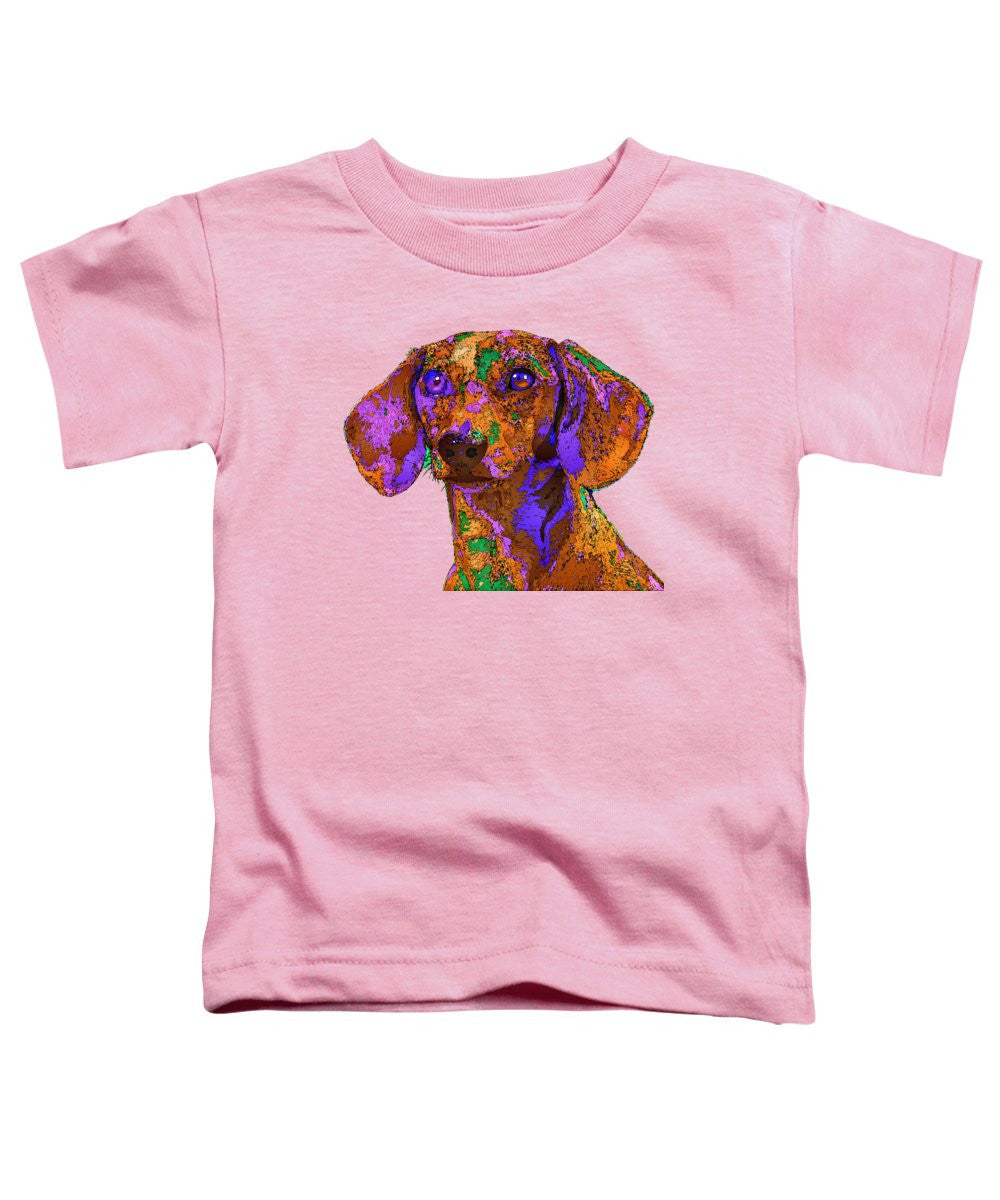 T-shirt pour tout-petits - Chloé. Série Pet