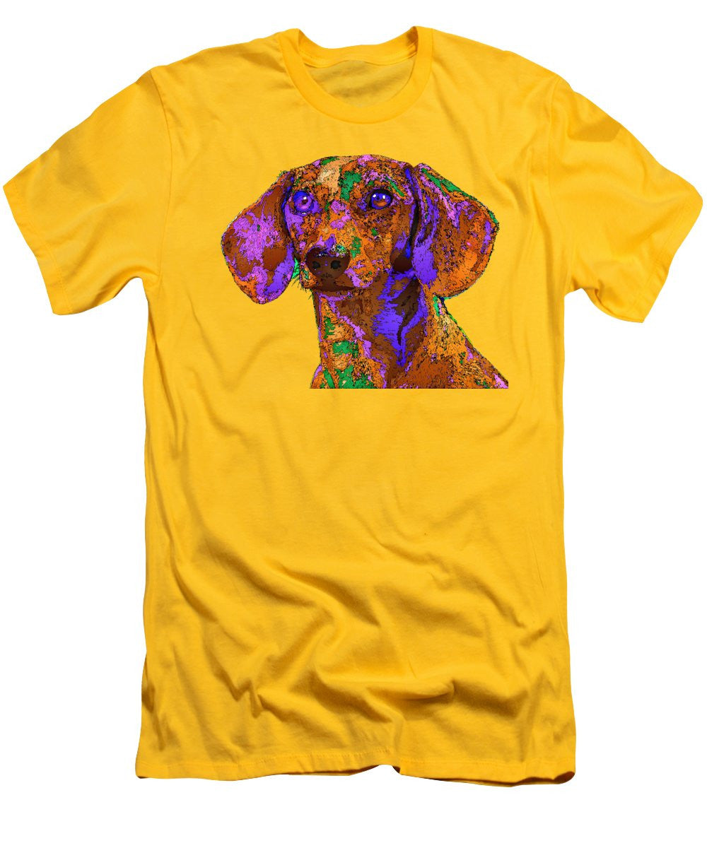 Men's T-Shirt (Slim Fit) - Chloe. Pet Series