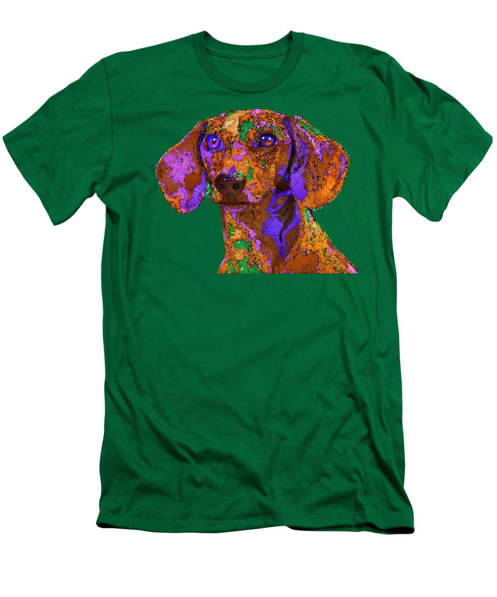 Men's T-Shirt (Slim Fit) - Chloe. Pet Series