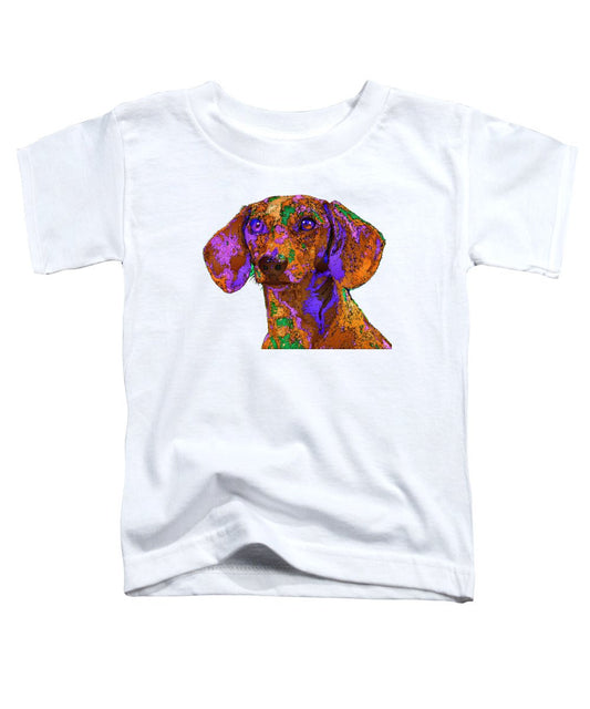 T-shirt pour tout-petits - Chloé. Série Pet