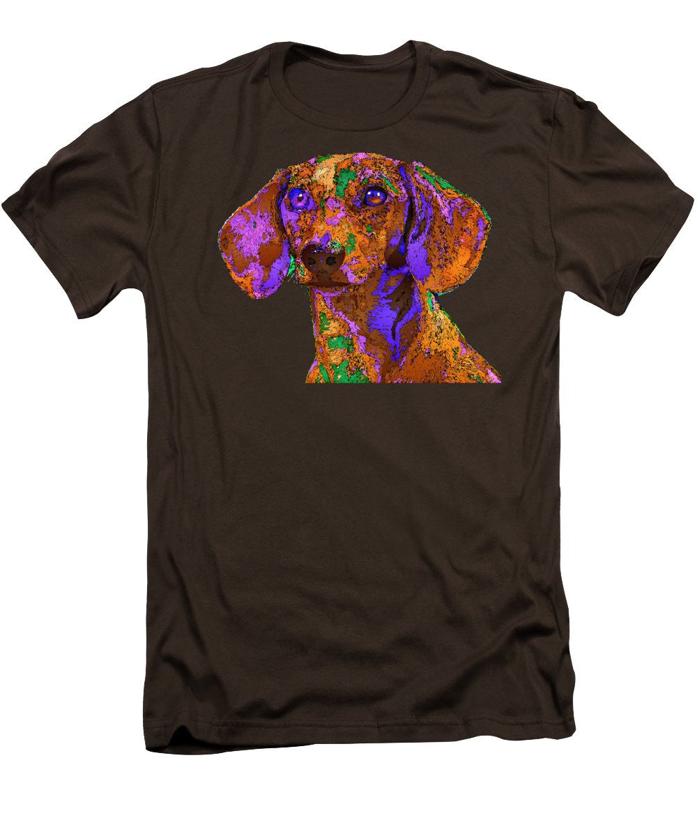 Men's T-Shirt (Slim Fit) - Chloe. Pet Series