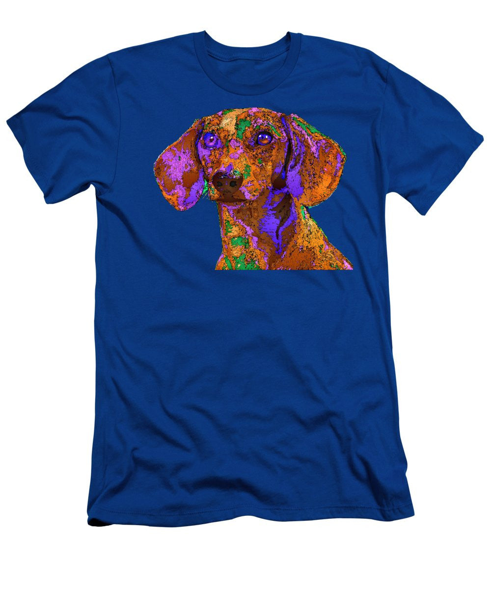 Men's T-Shirt (Slim Fit) - Chloe. Pet Series