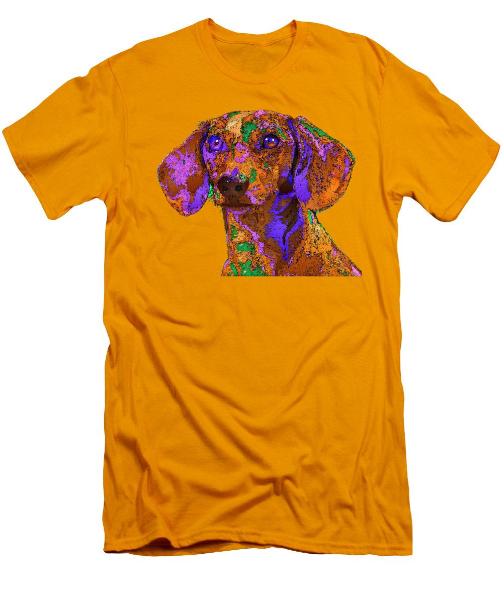 Men's T-Shirt (Slim Fit) - Chloe. Pet Series