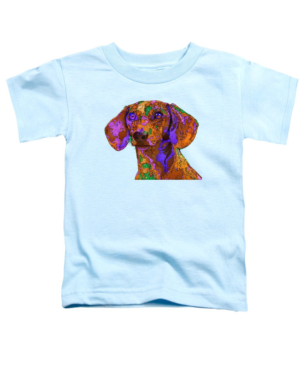 T-shirt pour tout-petits - Chloé. Série Pet