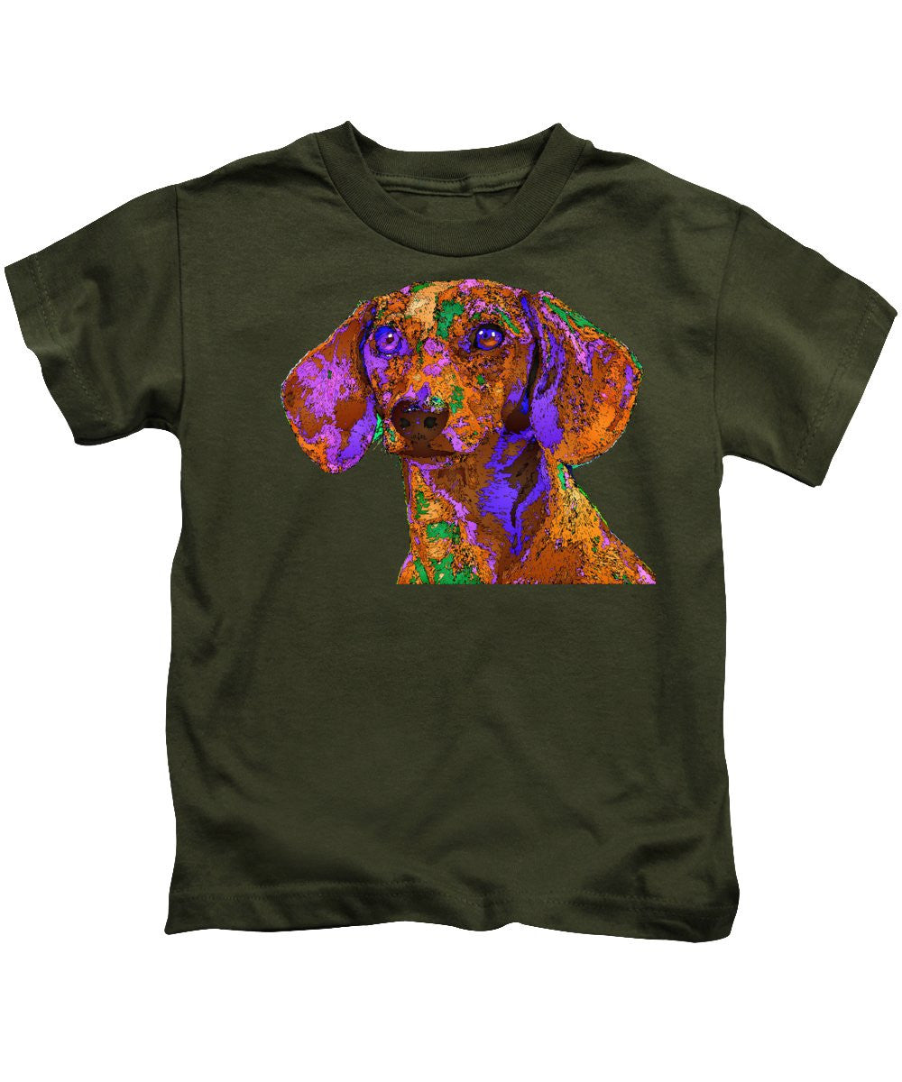 T-shirt pour enfant - Chloé. Série Pet