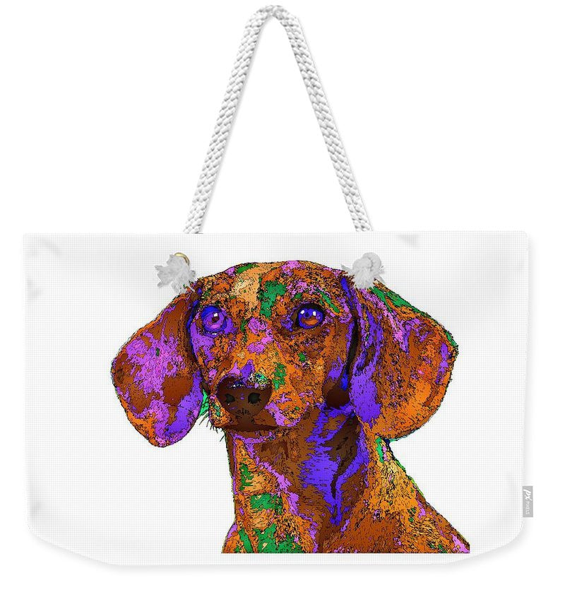 Weekender Tote Bag - Chloe. Pet Series