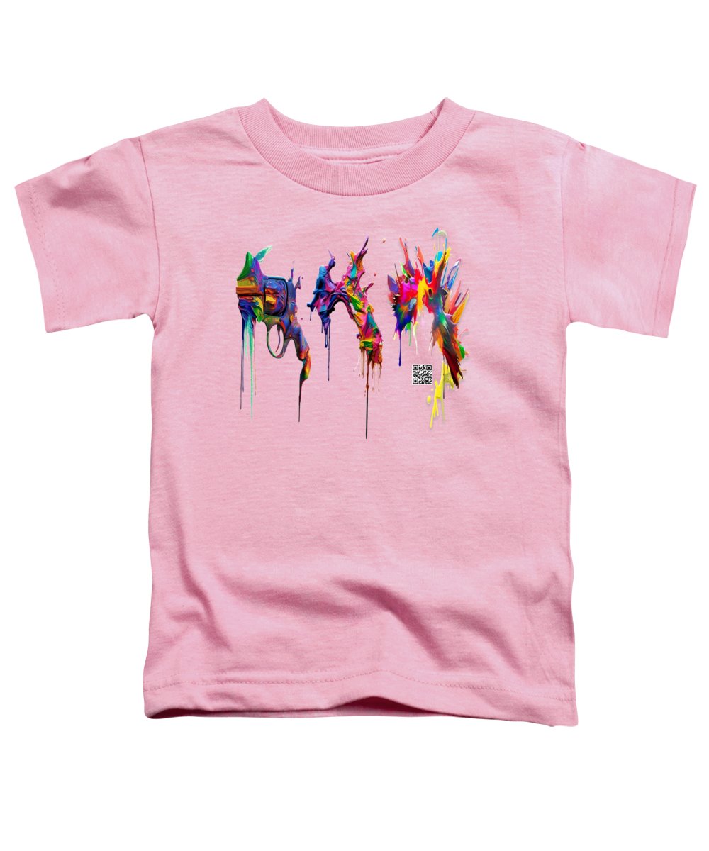 Do It With Art Instead - Toddler T-Shirt