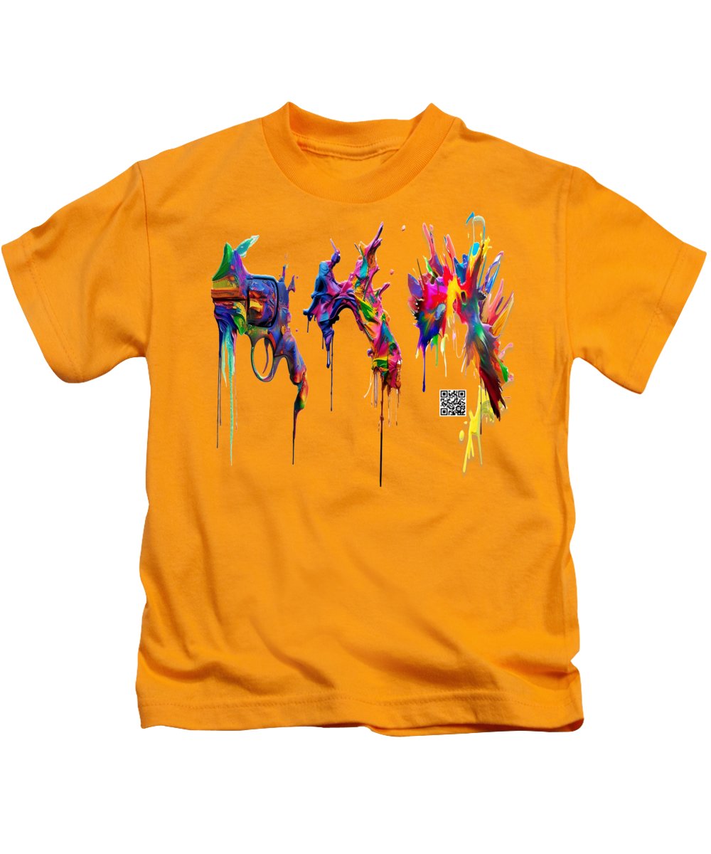 Do It With Art Instead - Kids T-Shirt