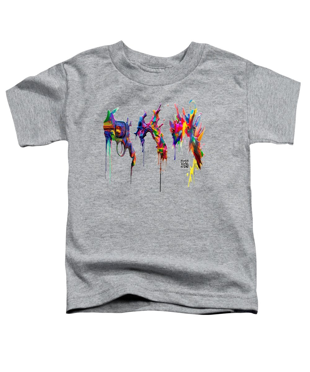 Do It With Art Instead - Toddler T-Shirt