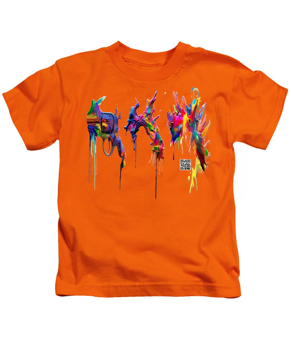 Do It With Art Instead - Kids T-Shirt