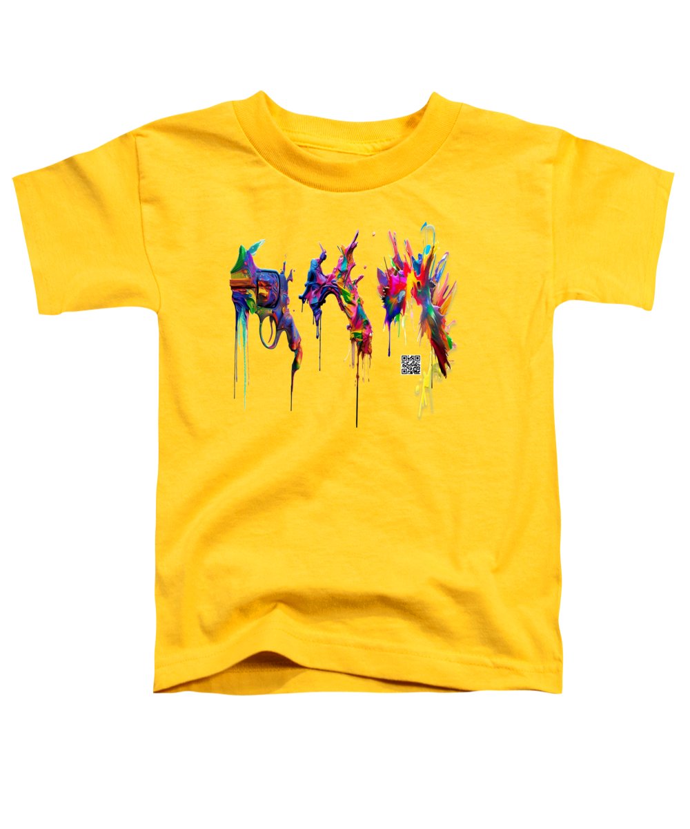 Do It With Art Instead - Toddler T-Shirt