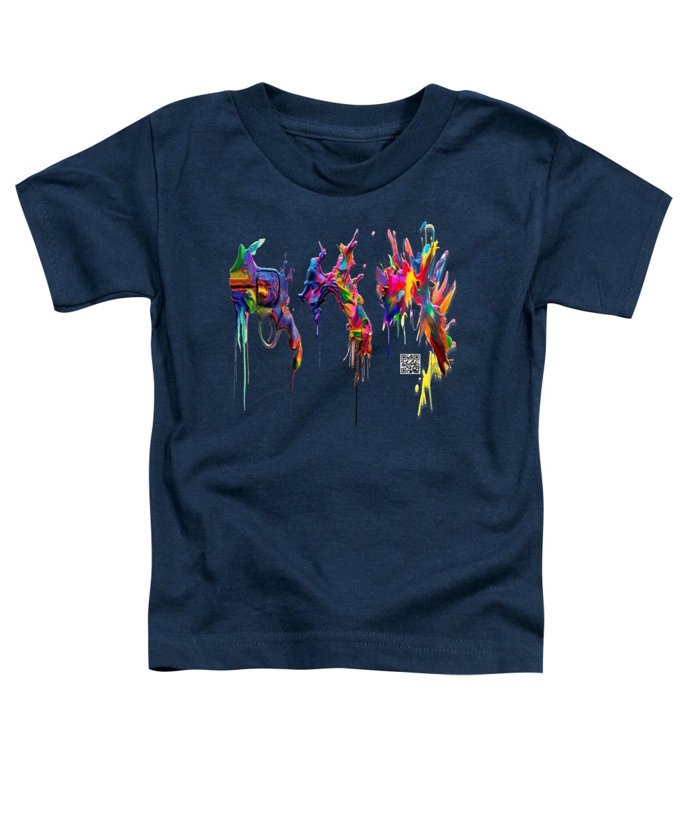 Do It With Art Instead - Toddler T-Shirt