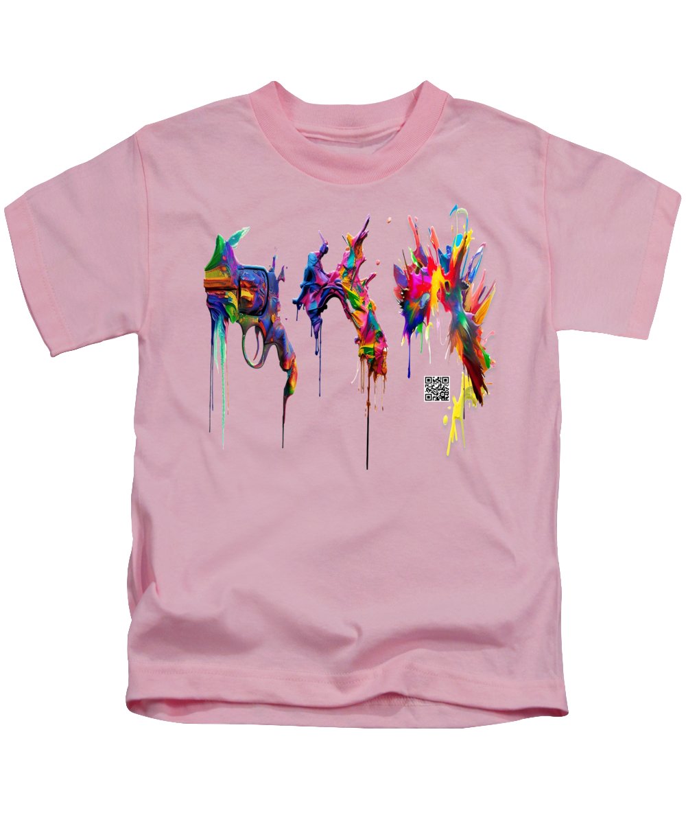 Do It With Art Instead - Kids T-Shirt