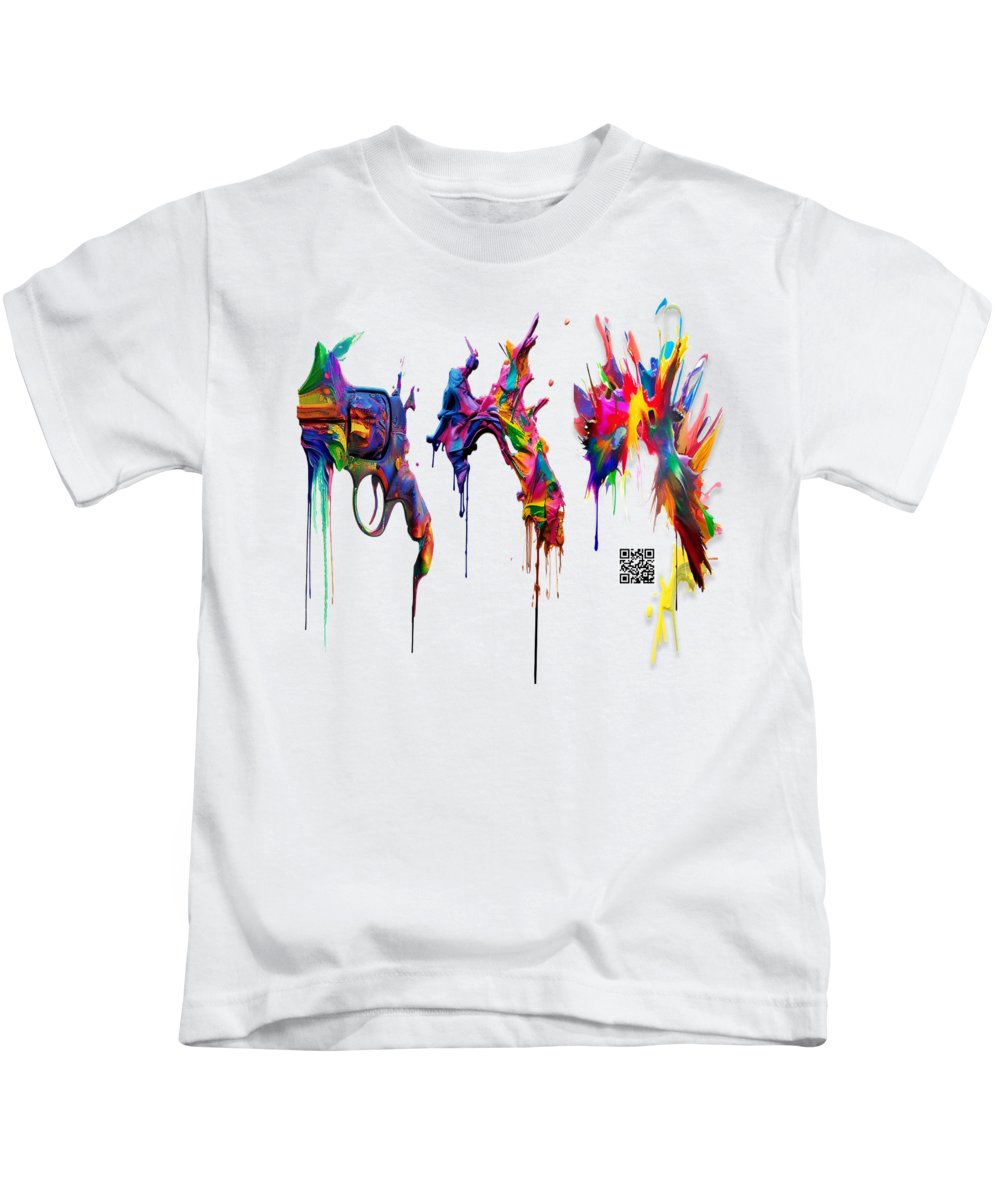 Do It With Art Instead - Kids T-Shirt