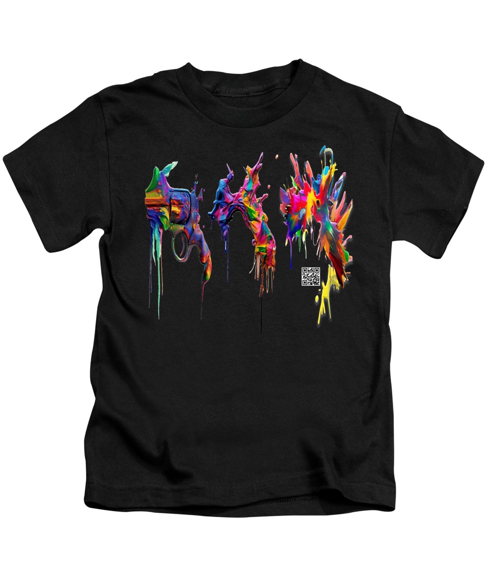 Do It With Art Instead - Kids T-Shirt