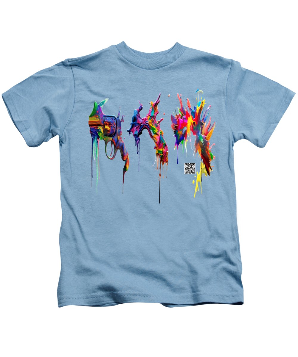 Do It With Art Instead - Kids T-Shirt