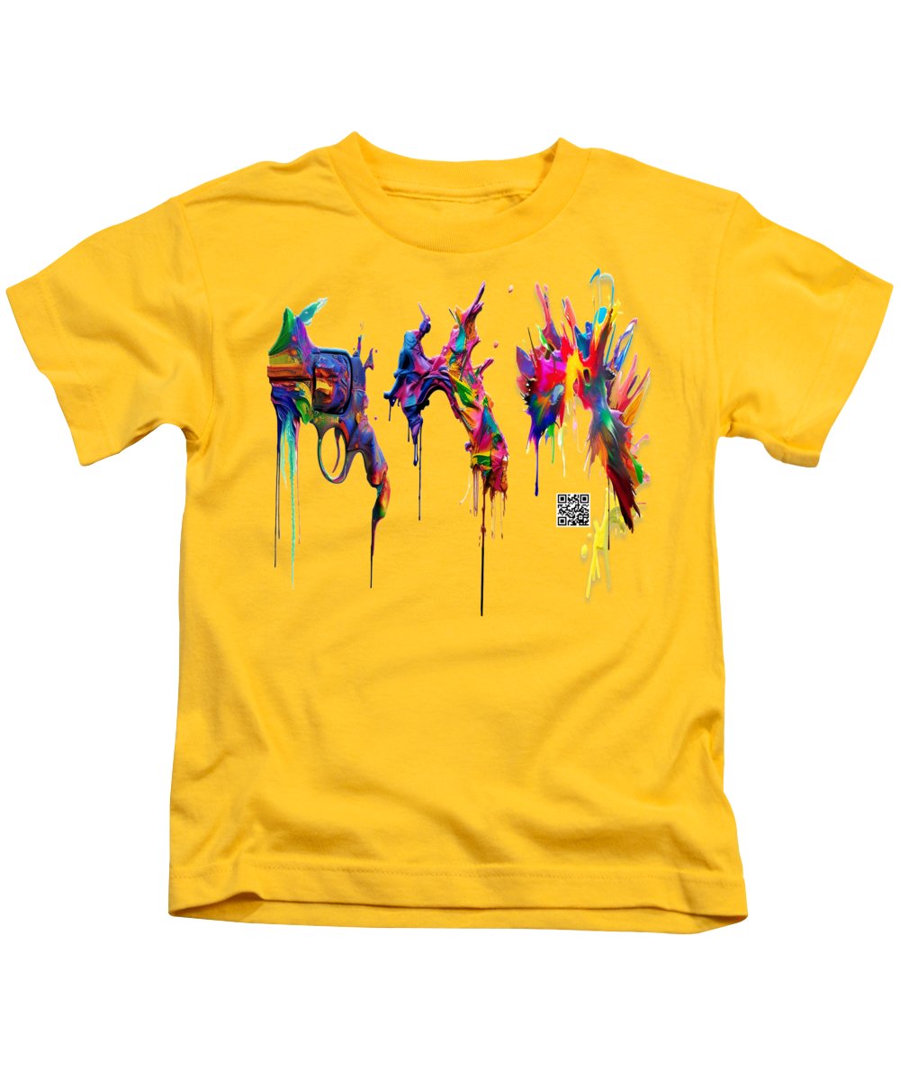 Do It With Art Instead - Kids T-Shirt