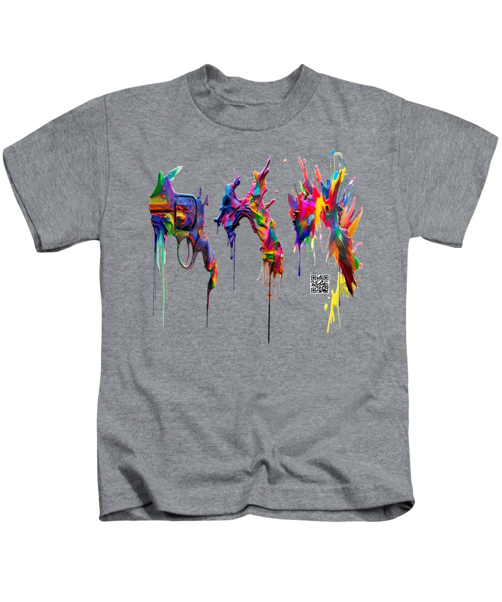 Do It With Art Instead - Kids T-Shirt