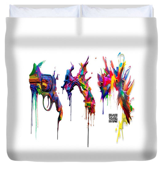 Do It With Art Instead - Duvet Cover