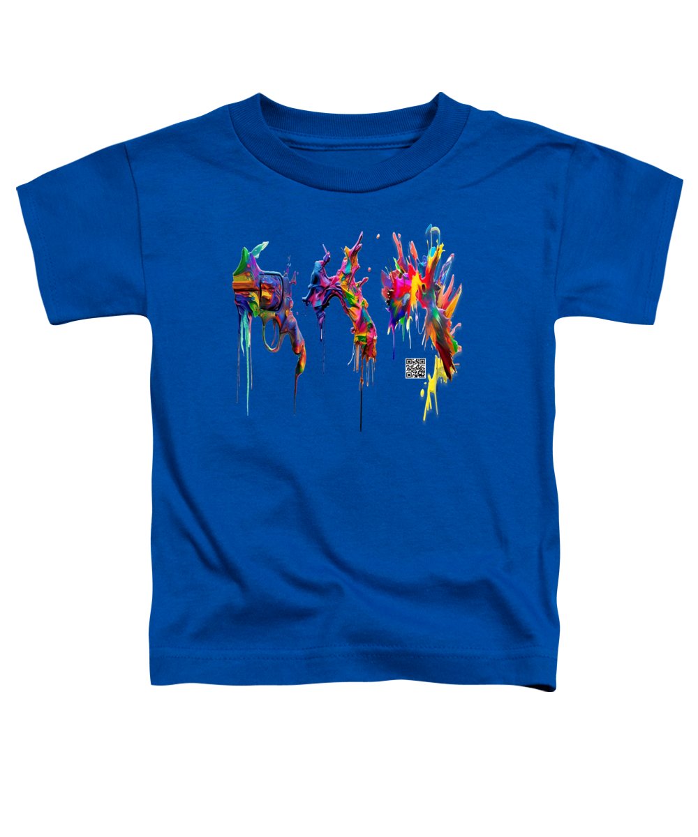 Do It With Art Instead - Toddler T-Shirt