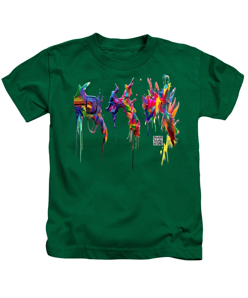 Do It With Art Instead - Kids T-Shirt