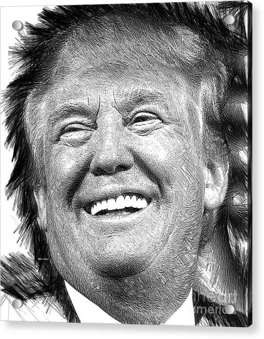 Acrylic Print - Donald J. Trump