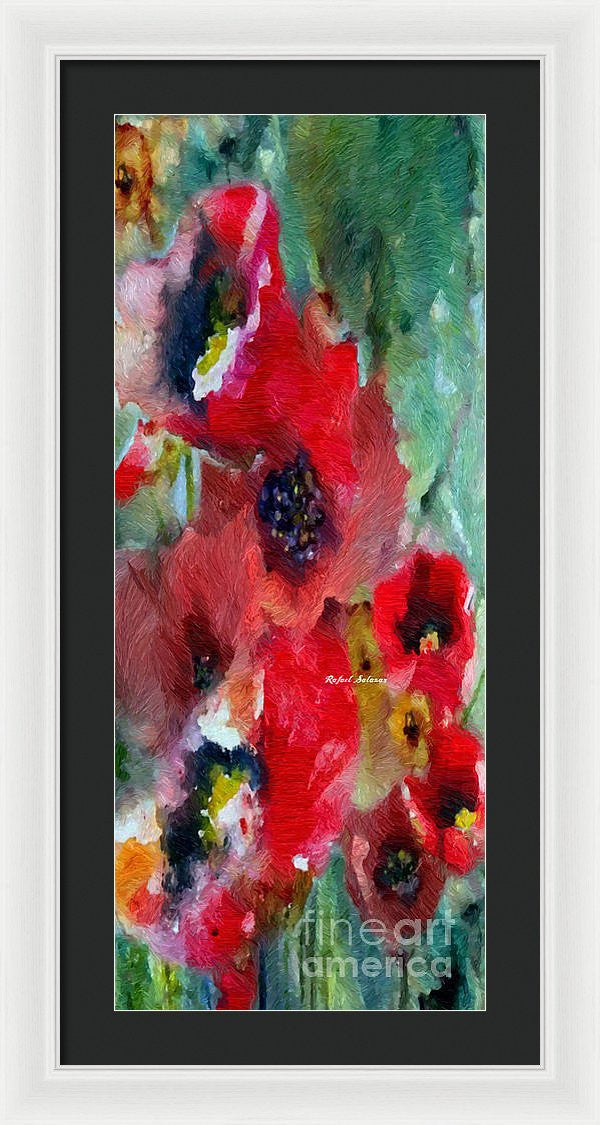 Framed Print - Flowers For You