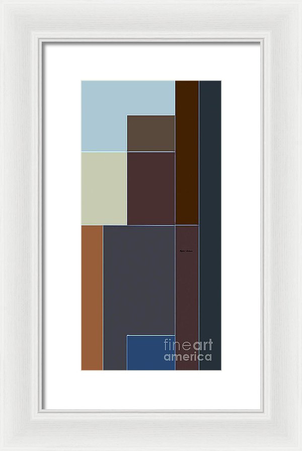 Geometric Abstract - Framed Print