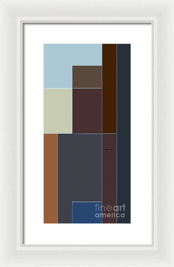 Geometric Abstract - Framed Print