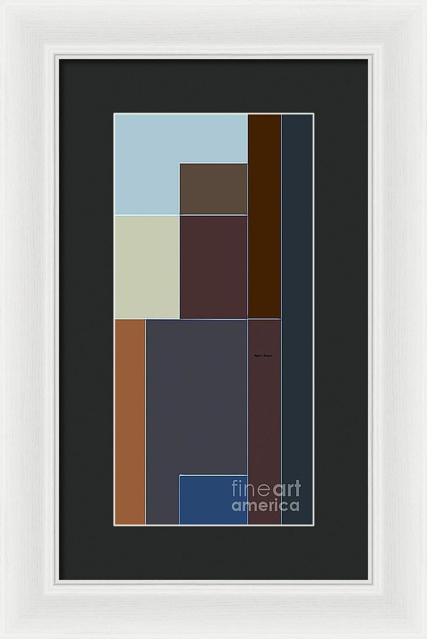 Geometric Abstract - Framed Print