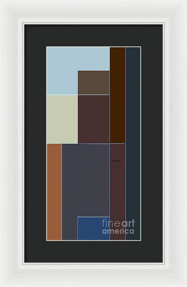 Geometric Abstract - Framed Print