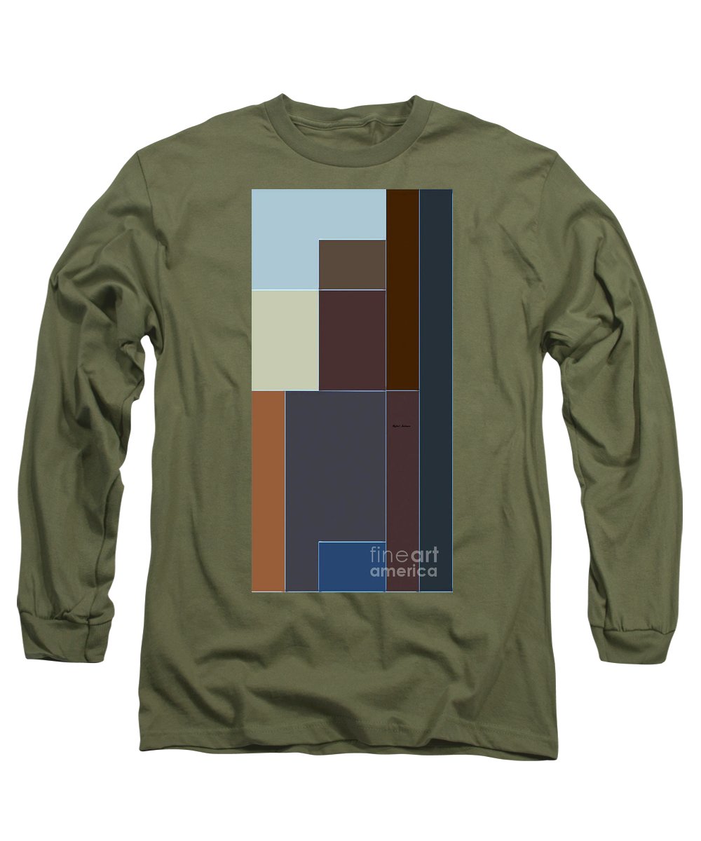 Geometric Abstract - Long Sleeve T-Shirt