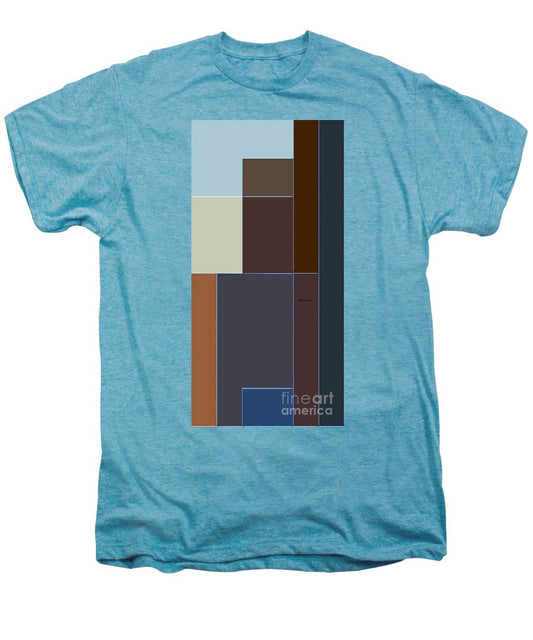 Geometric Abstract - Men's Premium T-Shirt
