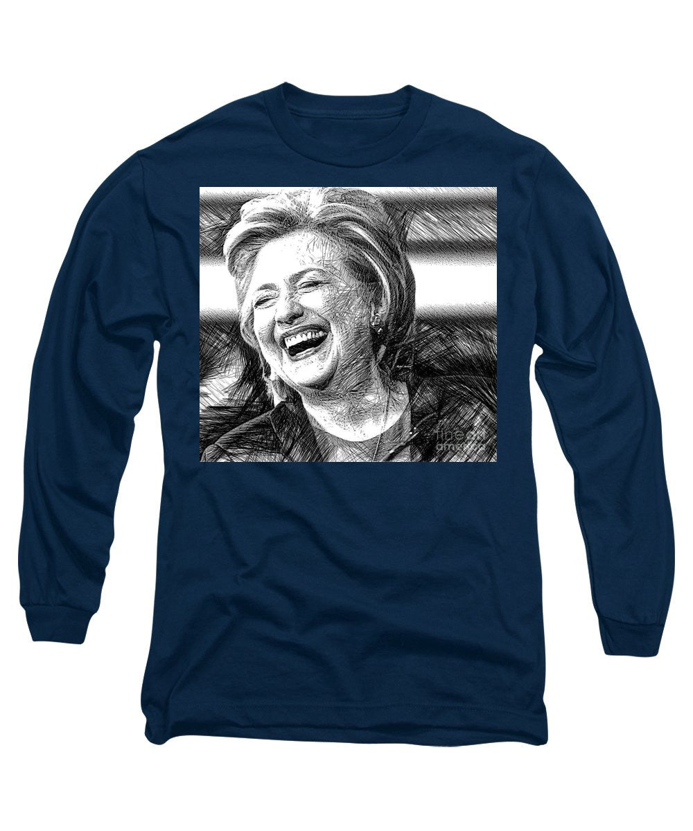 Long Sleeve T-Shirt - Hillary Rodham Clinton