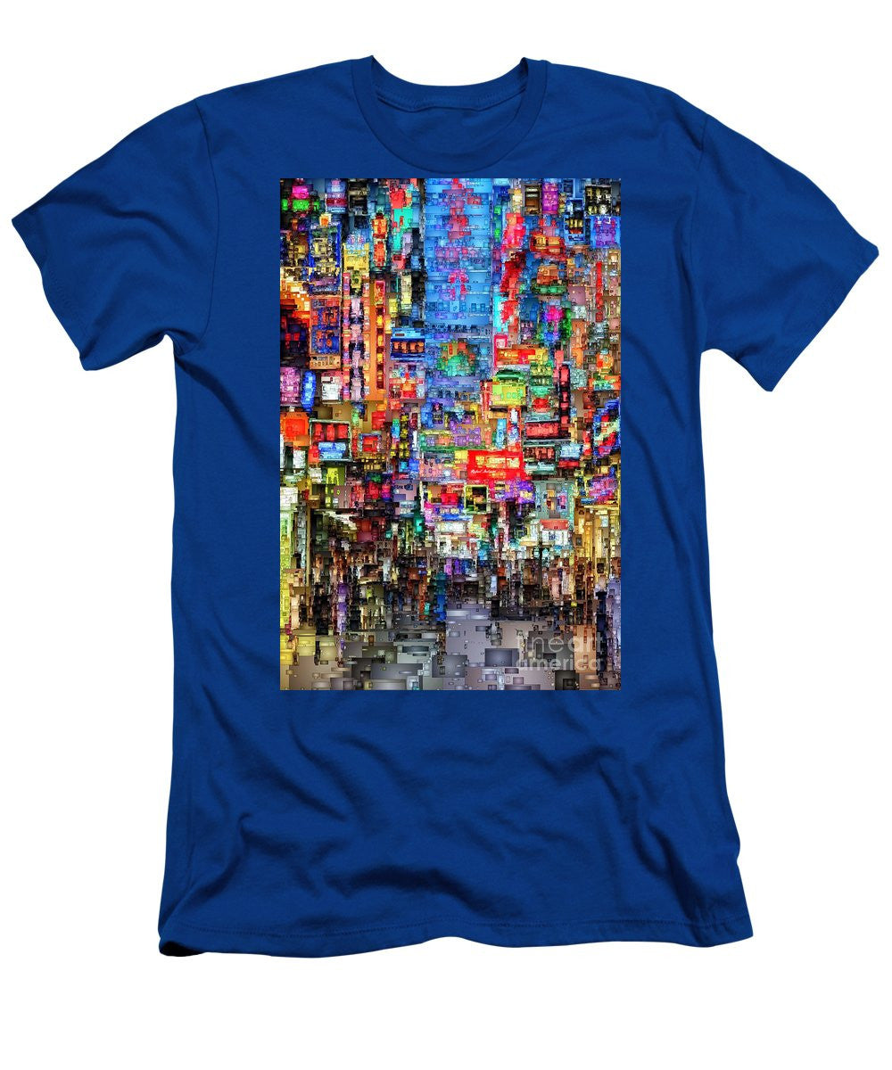 Men's T-Shirt (Slim Fit) - Hong Kong City Nightlife