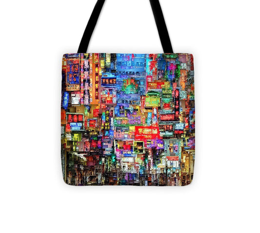 Tote Bag - Hong Kong City Nightlife