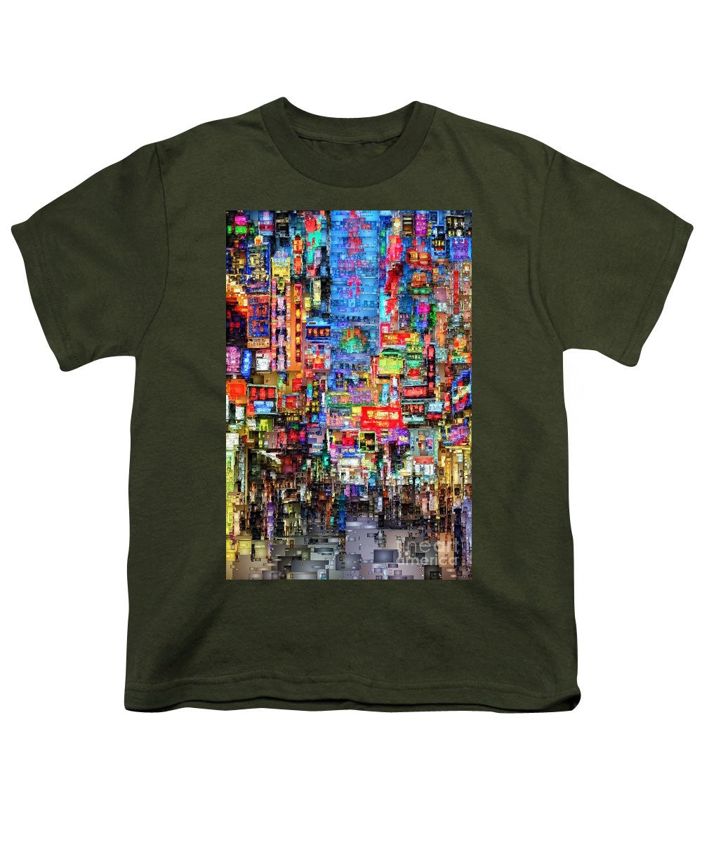 Youth T-Shirt - Hong Kong City Nightlife