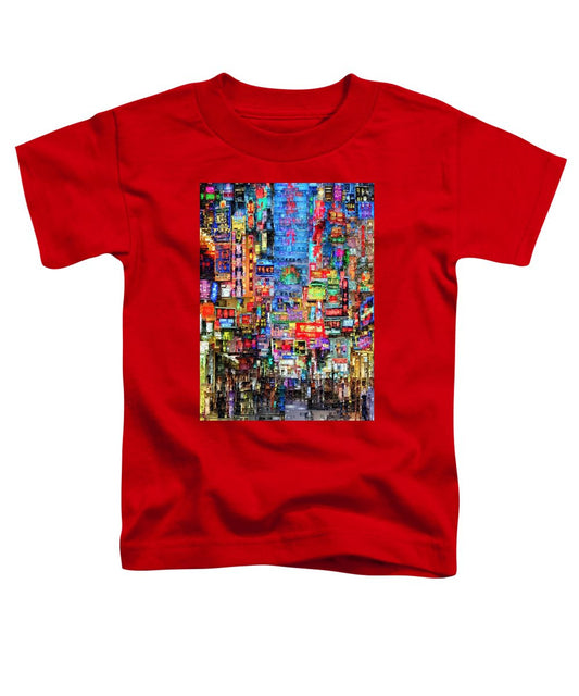 Toddler T-Shirt - Hong Kong City Nightlife