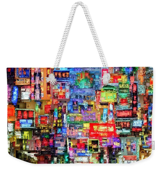 Weekender Tote Bag - Hong Kong City Nightlife