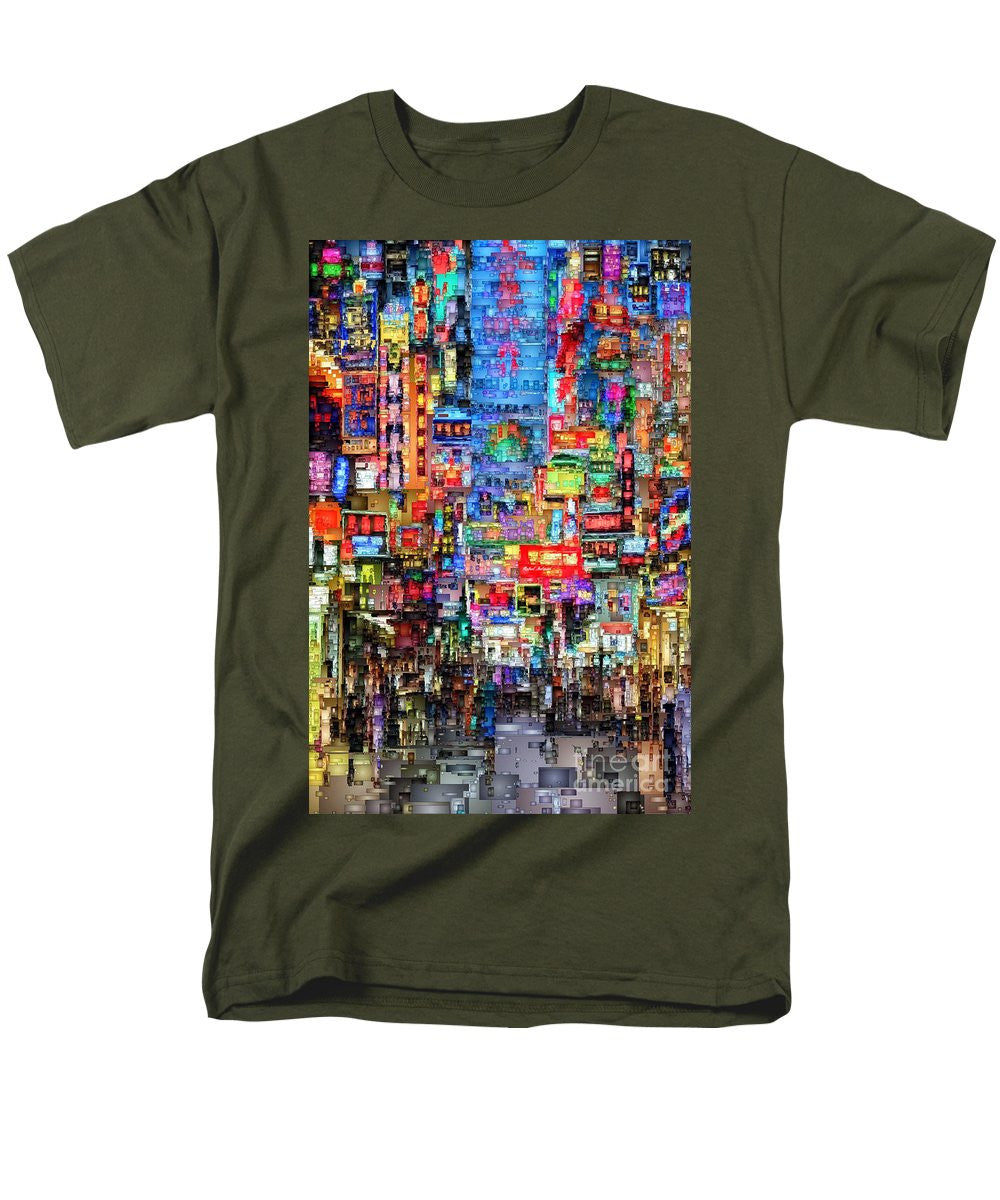 Men's T-Shirt  (Regular Fit) - Hong Kong City Nightlife
