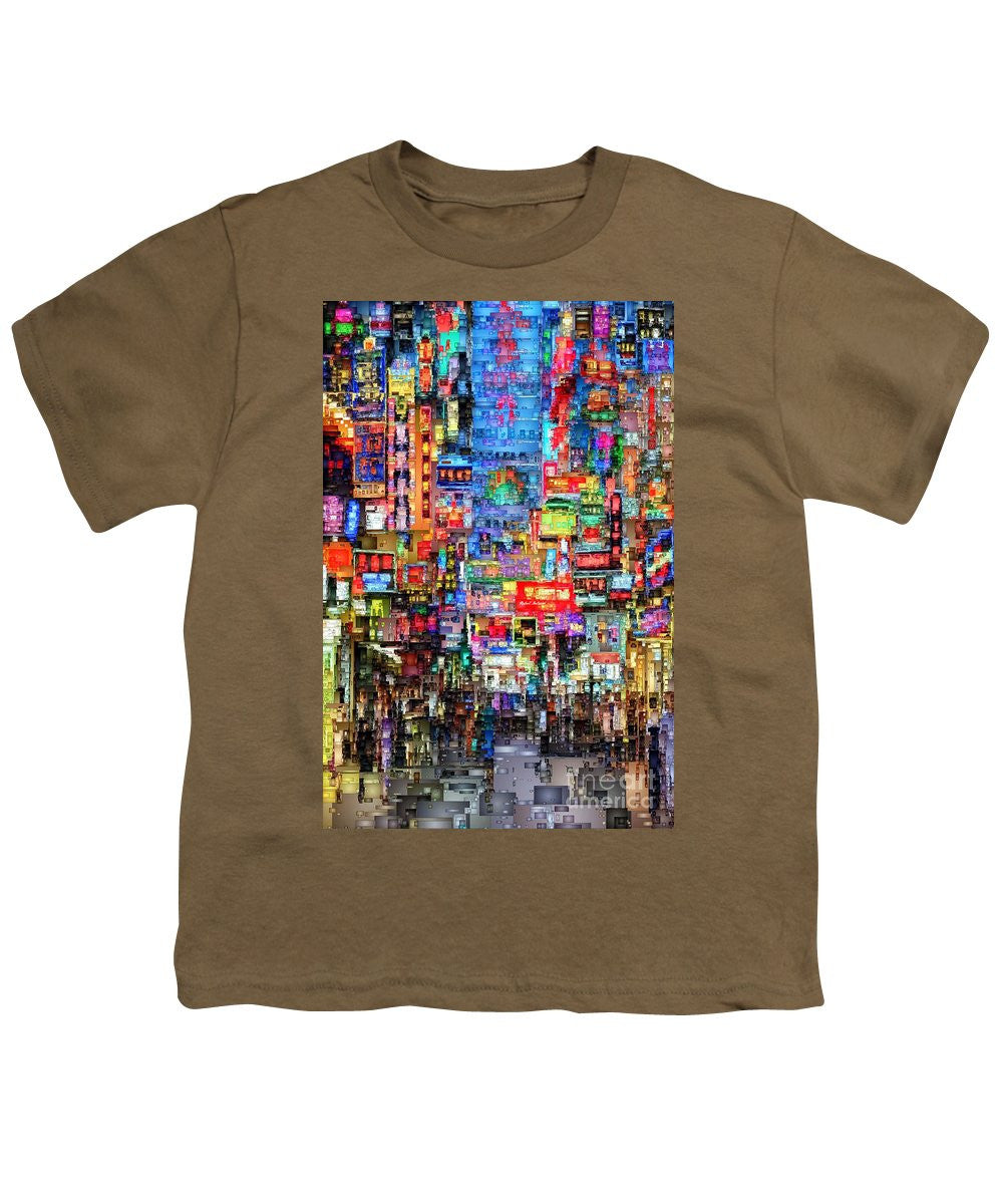 Youth T-Shirt - Hong Kong City Nightlife