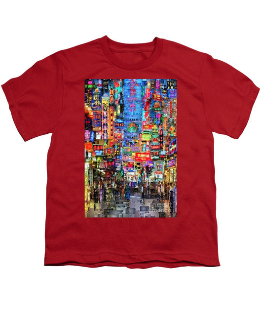 Youth T-Shirt - Hong Kong City Nightlife