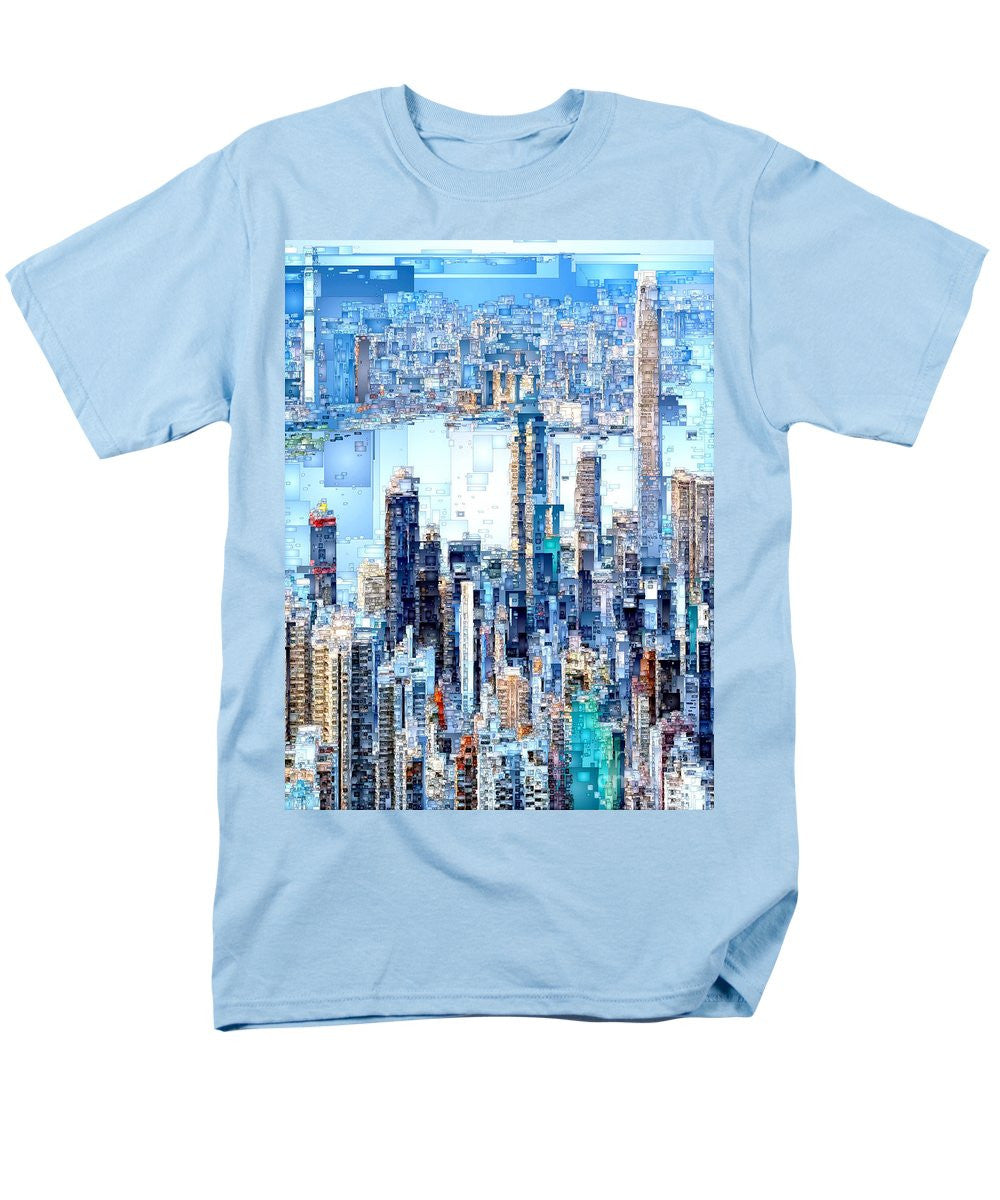 Men's T-Shirt  (Regular Fit) - Hong Kong Skyline