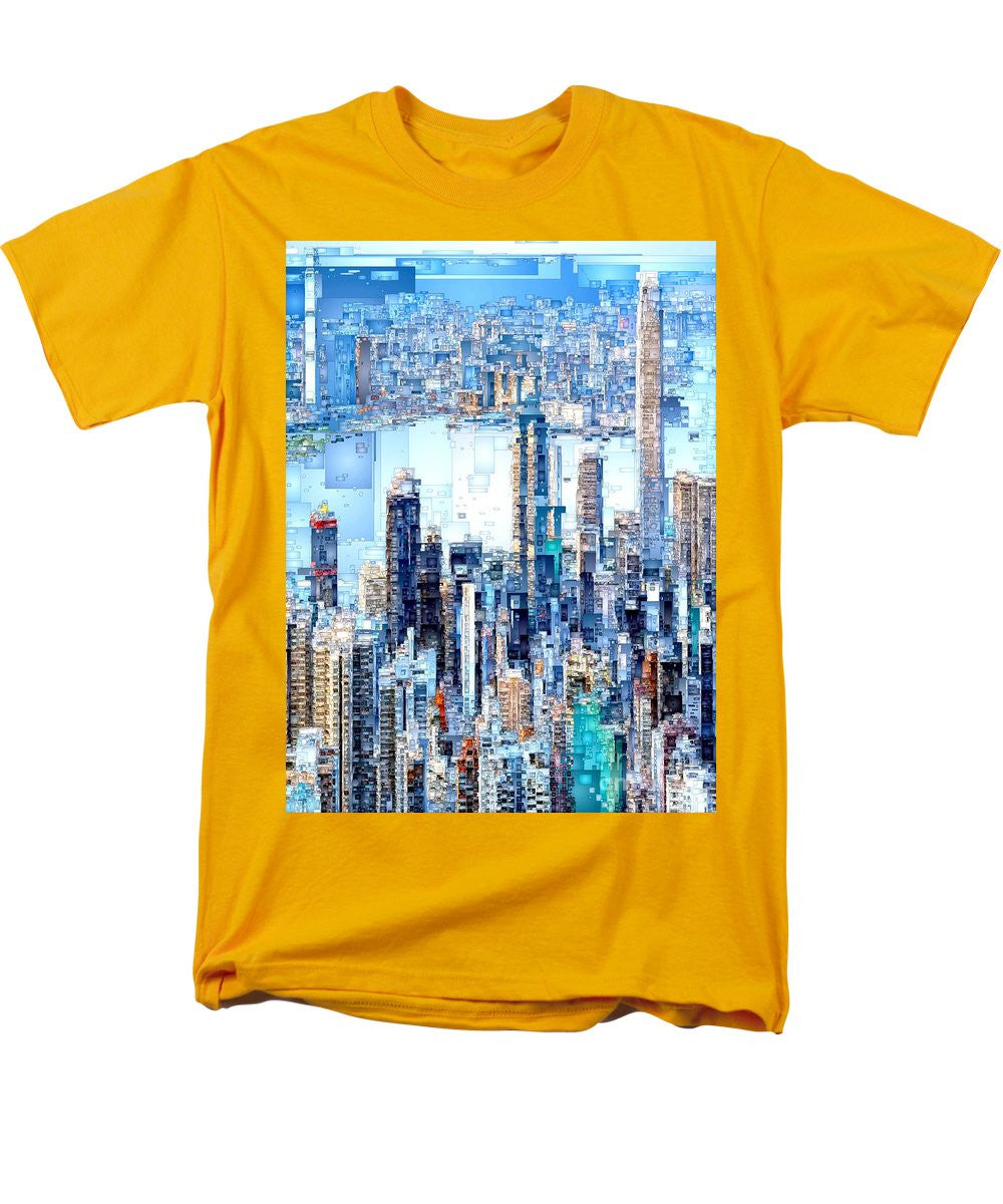 Men's T-Shirt  (Regular Fit) - Hong Kong Skyline